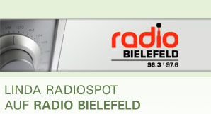 LINDA Radiospot auf Radio Bielefeld